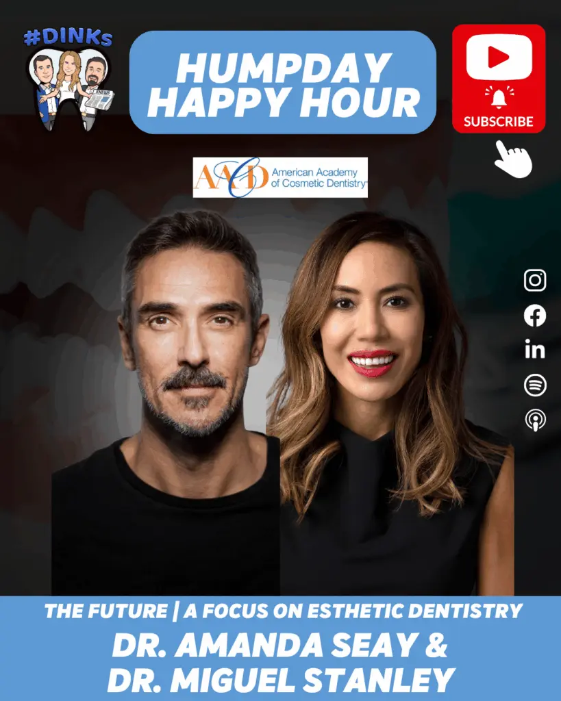 Conversa do Dr. Miguel Stanley e Dra. Amanda Seay sobre o futuro da medicina dentária estética